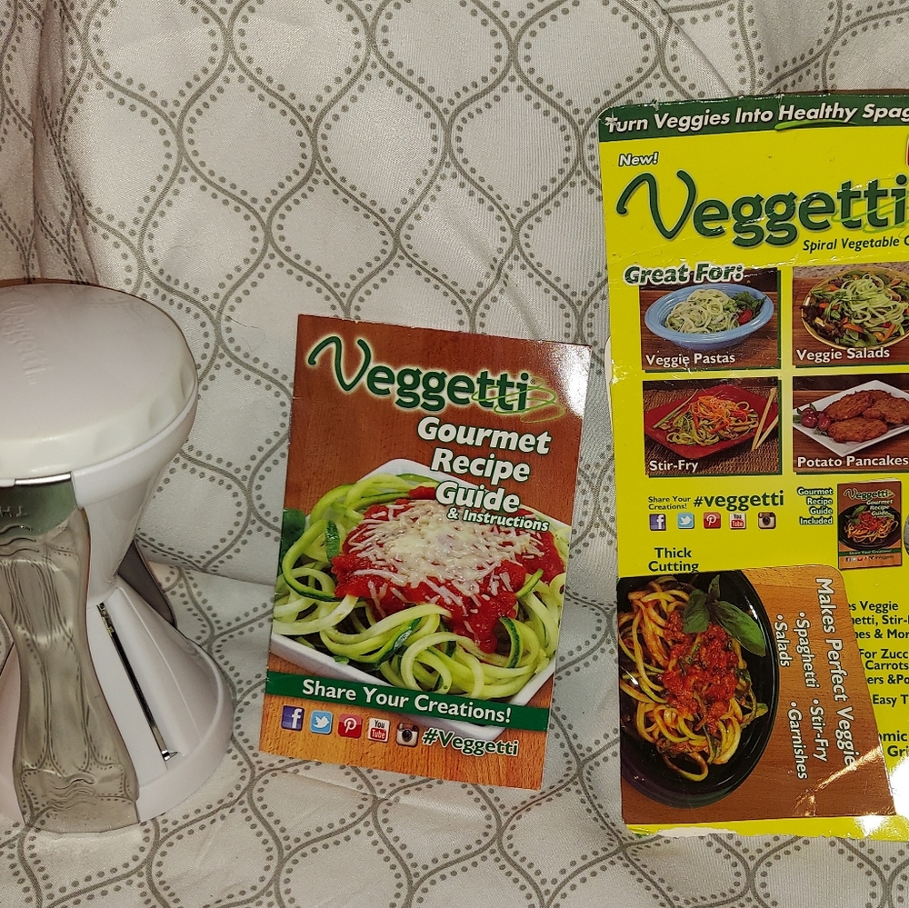 Veggetti Spiral Vegetable Cutter As Seen on TV